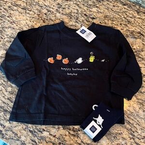 Halloween Tee & Socks